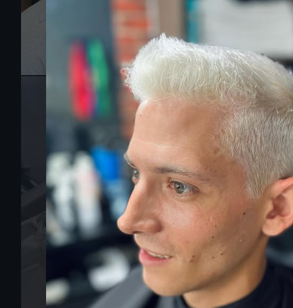 Corte platinado loiro